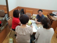 경산 압량면, 독거노인 생활관리사와 소통 간담회