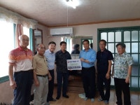 경산 남부동 공설시장상인회, 상방 경로당 TV 기증