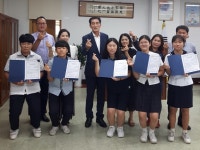 구미교육청， 장학생 선발 `소원장학회 장학금` 전달