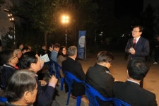 김대권 수성구청장, 아파트 현장소통실