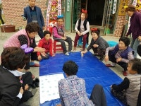 경주 건천읍 화천초 동문, 어르신 효 한마당잔치