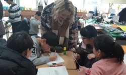 안동 북후초， 원어민 초청 영어캠프