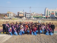 경산 하양교회 봉사단, 조산천 환경정화활동 전개