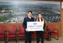(사)전국자원봉사연맹, 어르신을 위한 실버카 200대 기탁