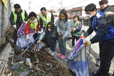 구석구석 말끔히… 대구 남구， `새봄맞이 국토대청소`