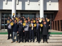 경주여고, 안전한 등·하교위한 호각나눔 캠페인 실시 