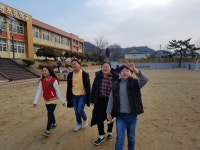 청송 도평초, `아침 바르게 걷기 운동` 실시... 몸과 마음의 건강 유지 