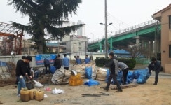 포스코 스테인리스 압연부, 양학동 경로당 인근 환경정비