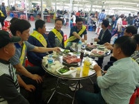 영천별빛한우, 대구 한우 숯불구이축제서 대박 인기