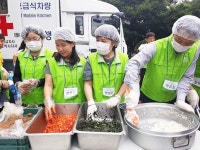금복복지재단 사랑나눔봉사단, `행복한 밥상`급식 봉사