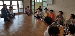 박상도 영천 청통면장, 경로당 방문 소통행보