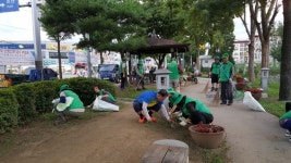 영주시 하망동 새마을지도자·부녀회, 원당로수목원 주변 환경정비
