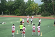 이탈리아 명문 베네치아FC, 상주 함창중 축구부 방문