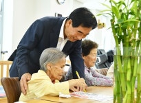 요양시설 찾은  최영조 경산시장… ˝재난으로부터 어르신 보호 최선˝