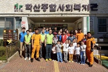 포항학산주공아파트 소방훈련