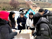 안동성창여고 ˝빼빼로 데이, 가래떡으로 대신해요˝