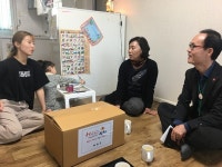 김천 지좌동, 취약계층 방문 `위문품` 전달