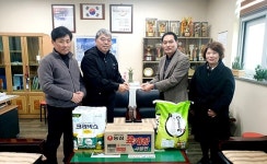 농림축산검역본부 연구관회, 김천 대곡동 찾아 `성금` 기탁