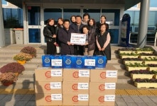 경주 `안사모`, 북경주행정복지센터에 샴푸 100개 후원