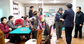 박광택 경산 남부동 동장, 관내 경로당 방문으로 공식업무 시작