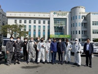 특수임무유공자회 경산시지회, 코로나 확산 방지 방역활동 펼쳐