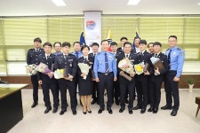 ˝신고합니다˝ 울진해양경찰서, 승진 임용식 개최