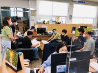 경산 압량읍, 민원실 비상상황 대비 모의훈련