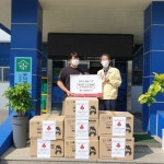 경산 그린비마스크, 향균마스크 5천매 기탁