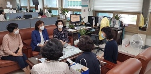 경북간호사회, 영천시 선별진료소 의료진 위문