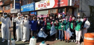경주시 황성동, 방역·환경정비 활동 벌여