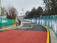 대구 수성구청, 동산초 남편 등학굣길 인도 설치