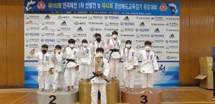 영천금호초 유도부, 경북교육감기 단체전 우승