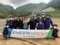 울진농협, 영농철 농촌 일손돕기 봉사활동