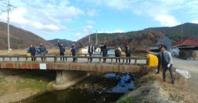 상주시, 백두점천·중방천서 도랑품은 청정마을 사업 추진