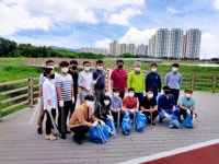 경산시, 명품대추테마공원 환경정화 자원봉사