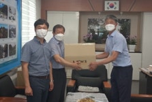 영덕 달산면 행정동우회, 달산면사무소 직원 격려
