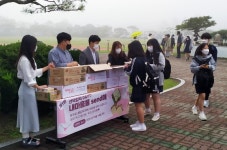 선덕여고, `선덕입덕Day` 개최… 샌드위치 및 음료 전달