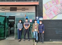 경주시 외동한우작목반직판장, 외동읍 착한가게 3호점 현판식 가져