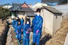 상주 낙서초, 연탄배달 봉사로 이웃과 따뜻함을 나누다