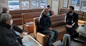 김윤관 경산 남천면장, 경로당 순회 새해 인사