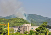 경주 건천읍 산불 1시간여만에 진화...인명피해 없어