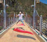 영양군 선바위관광지 석문교 트릭아트 포토존 조성