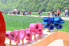 ‘산소카페 청송정원’에 열린  어린이날 행사 대성황