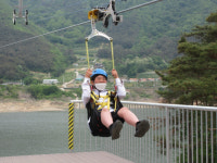 포항 동지중, 무한도전-놀면 뭐하니 짚와이어 체험