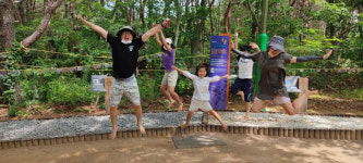 경주 괘릉초, 바르게 맨발 걷기 야외 행사 실시