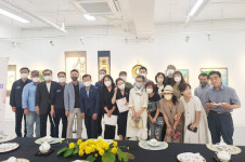 제10회 청송미술협회 회원전 개최...총 48점 전시