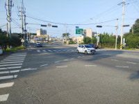 구룡포읍 주민들 읍사무소 주변도로 로터리 설치하라