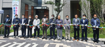 경산 하양우미린더센트럴아파트, 경로당 개소식 개최