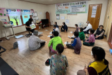 의성군 구천면, 경로당 순회 가을철 발열성 감염 질환 예방교육 진행