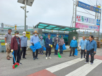 안동시 남선면 이천1리 마을 청소 실시